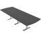 Skutchi Designs 45 in W, 144 in L, 29 in H, Engineered Wood Top, Grey HAR-AREC-46X143-T-ASIANNIGHT - alternate 1
